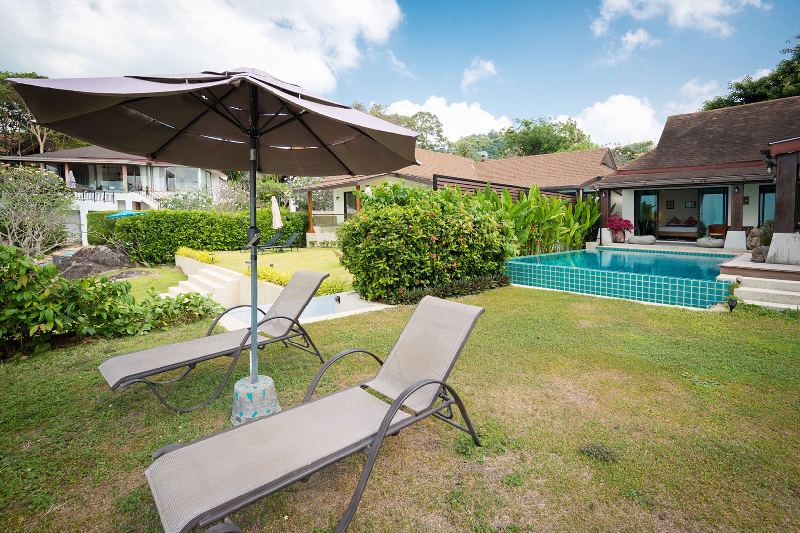 Indu Sunset – Comfortable 4 Bedroom Beachfront Pool Villa in Bang Makham for sale: Indu Sunset – Comfortable 4 Bedroom Beachfront Pool Villa in Bang Makham for sale