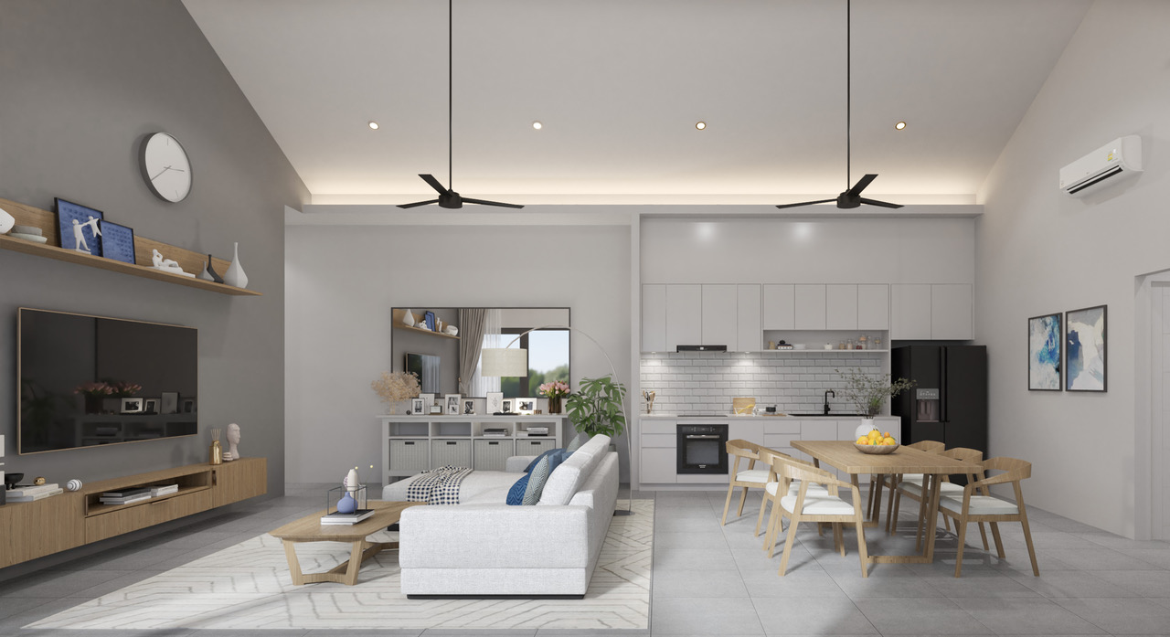 The Hideaway Phase 2 - Premium 3 Bedroom Garden Pool Villa in Bophut for sale 