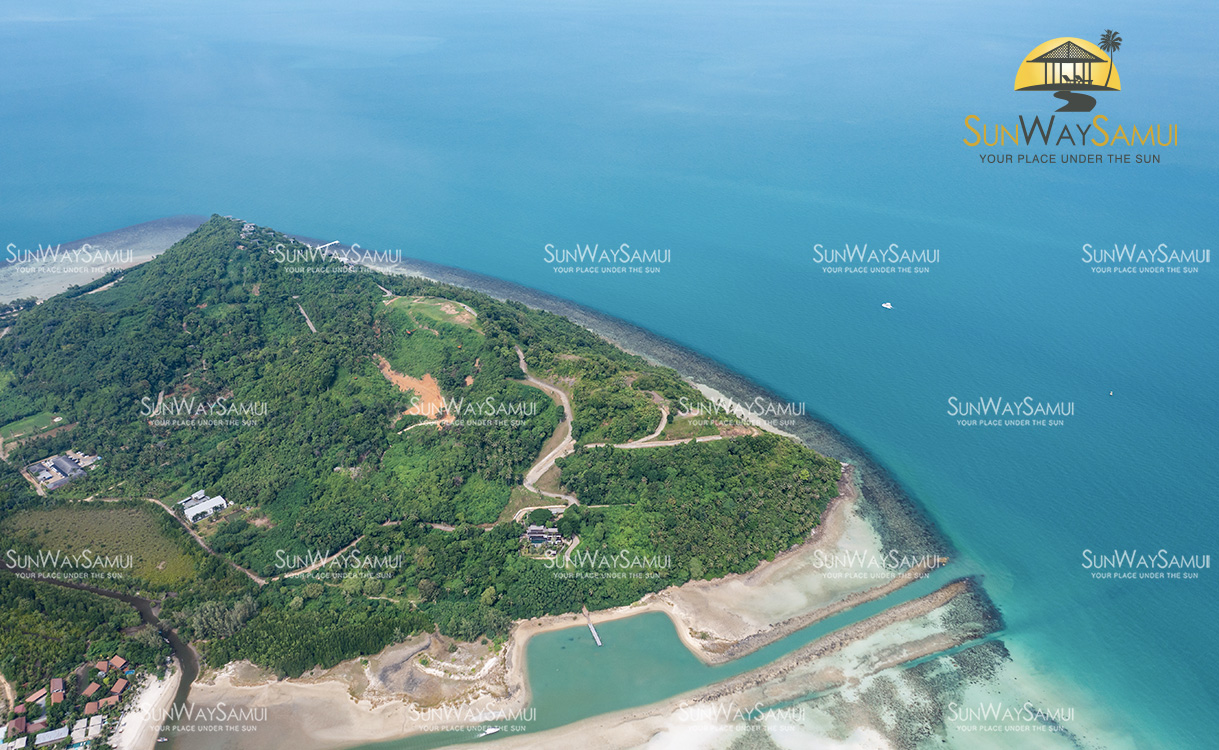Finest Waterfront Land in Phang Ka, Koh Samui for sale