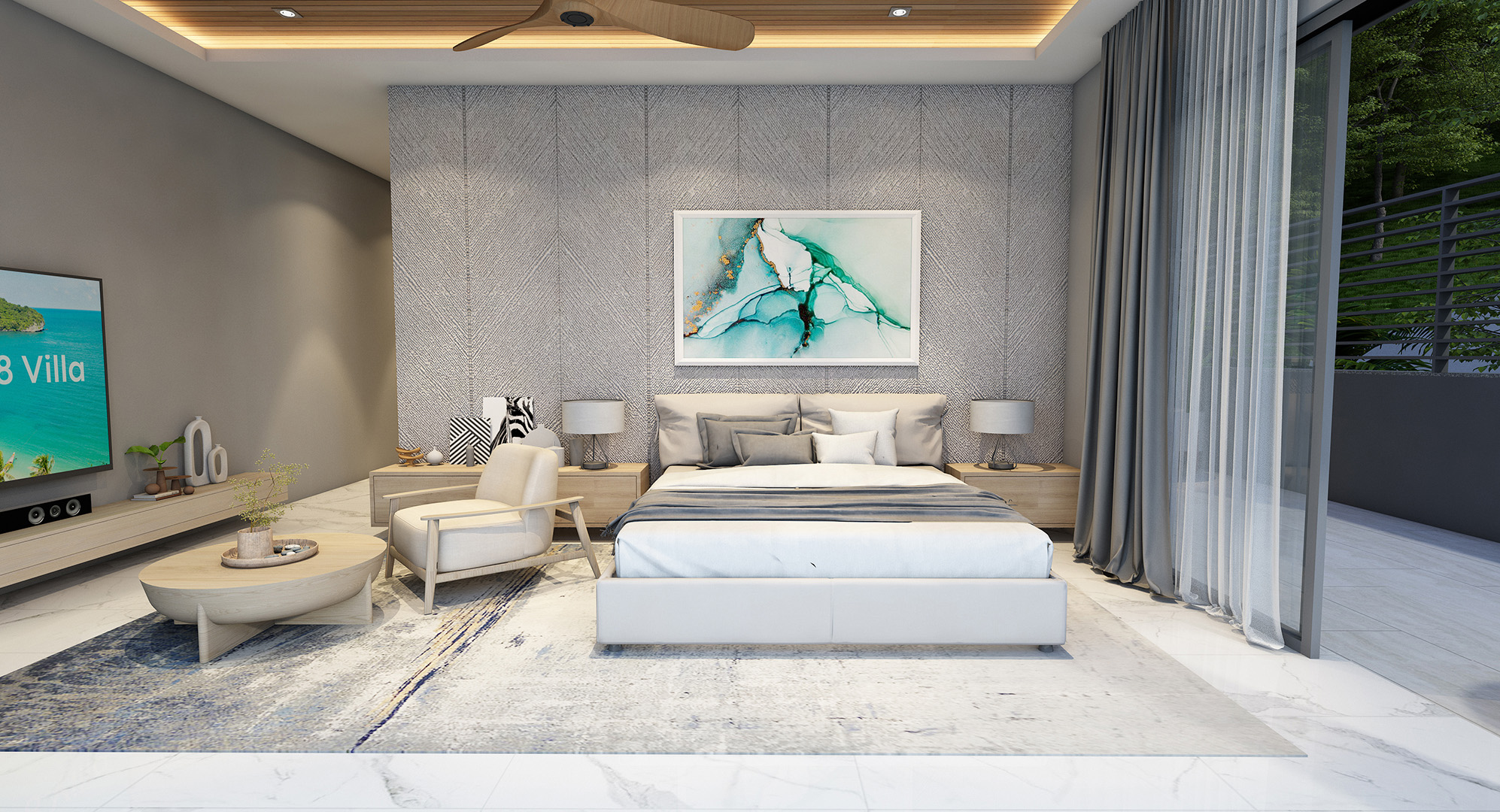 Sense 8 – Sensational 5 Bedroom Seaview Villa in Chaweng Noi for Sale