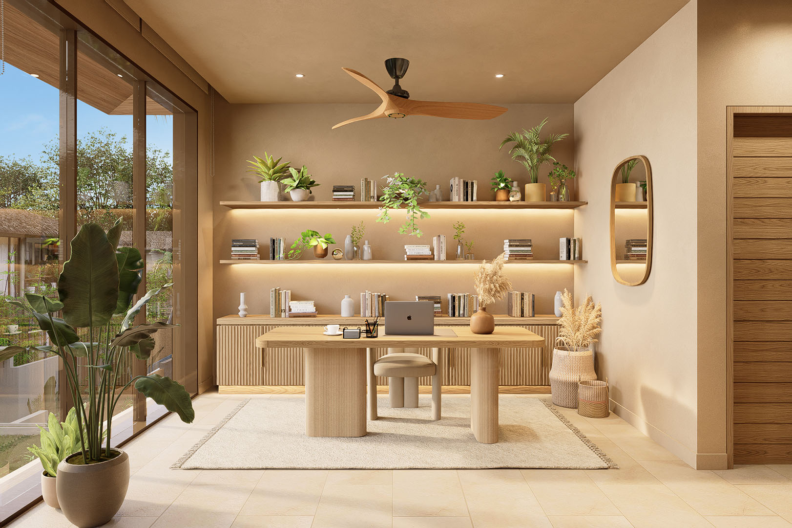 Pacific Noma – Beachside 4 to 5 Bedroom Garden Pool Villa in Maenam: Pacific Noma – Beachside 4 to 5 Bedroom Garden Pool Villa in Maenam