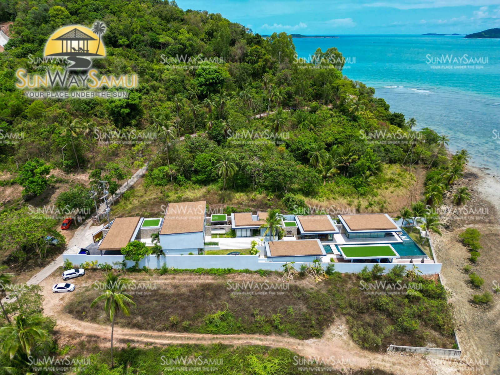Villa Sea Renity - Ultra-Luxury 7 Bedroom Beachfront Villa in Laem Sor for Sale