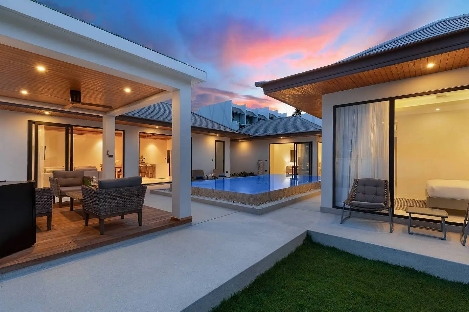 Villa Paradise - 3 Bedroom Garden Pool Villa with Garden in Sunway Villas, Choeng Mon (B3): Villa Paradise - 3 Bedroom Garden Pool Villa with Garden in Sunway Villas, Choeng Mon (B3)