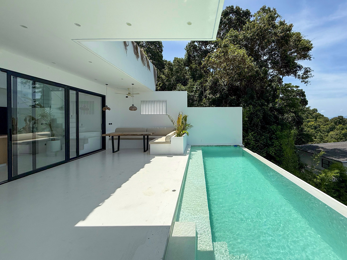 (PRICE REDUCED!) Villa Cocohill - Minimalist 3 Bedroom Seaview Pool Villa in Chaweng for sale