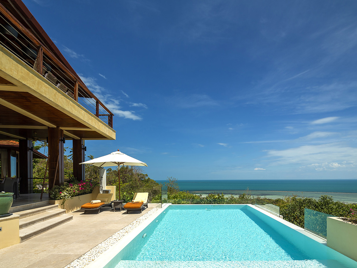 Villa Sila Varee – Remarkable 5 Bedroom Seaview Villa in Laem Set for sale