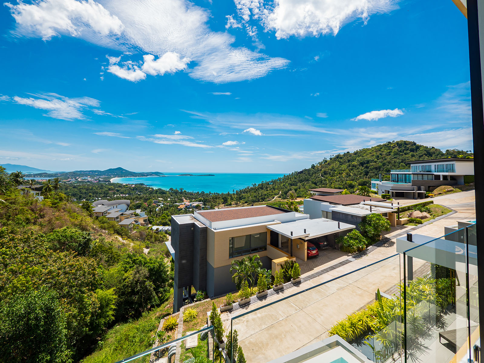 (PRICE REDUCED!) Verano Residence - Contemporary 3+1 Bedroom Seaview Pool Villa in Chaweng Noi for Sale