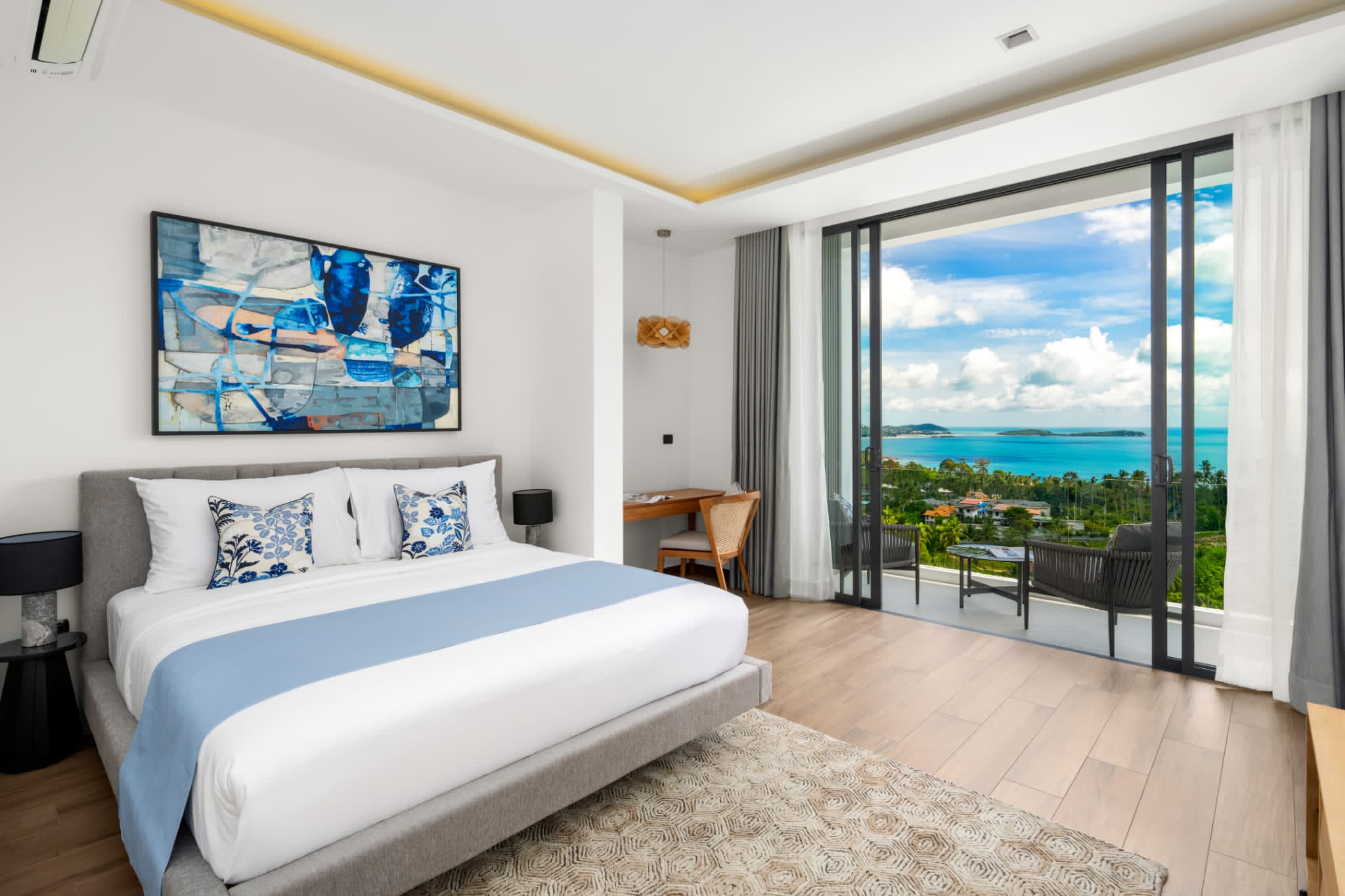 Verano Residence - Quality 3 Bedroom Seaview Pool Villa in Chaweng Noi for Sale