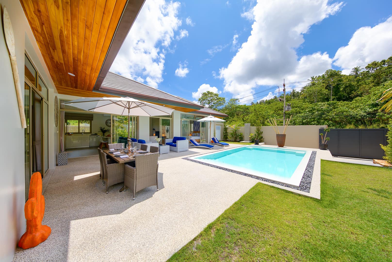 (SOLD) Villa Saona 2 – Chic 3 Bedroom Pool Villa in Lamai for sale