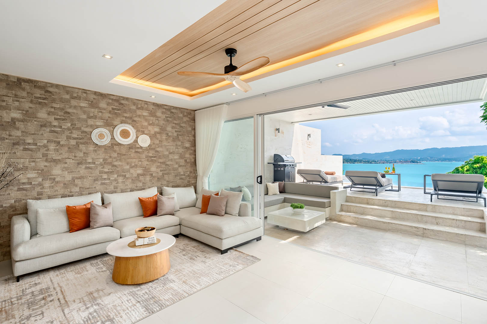 (PRICE REDUCED!) Villa Serenity – 4 Bedroom Seaview Duplex in Sunset Cove Plai Laem for sale: Villa Serenity – 4 Bedroom Seaview Duplex in Sunset Cove Plai Laem for sale