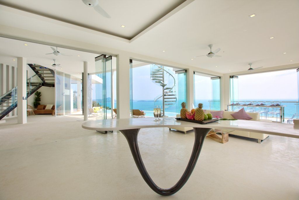 Villa Seawadee – Modern 4 Bedroom Seaview Pool Villa in Chaweng Noi for sale