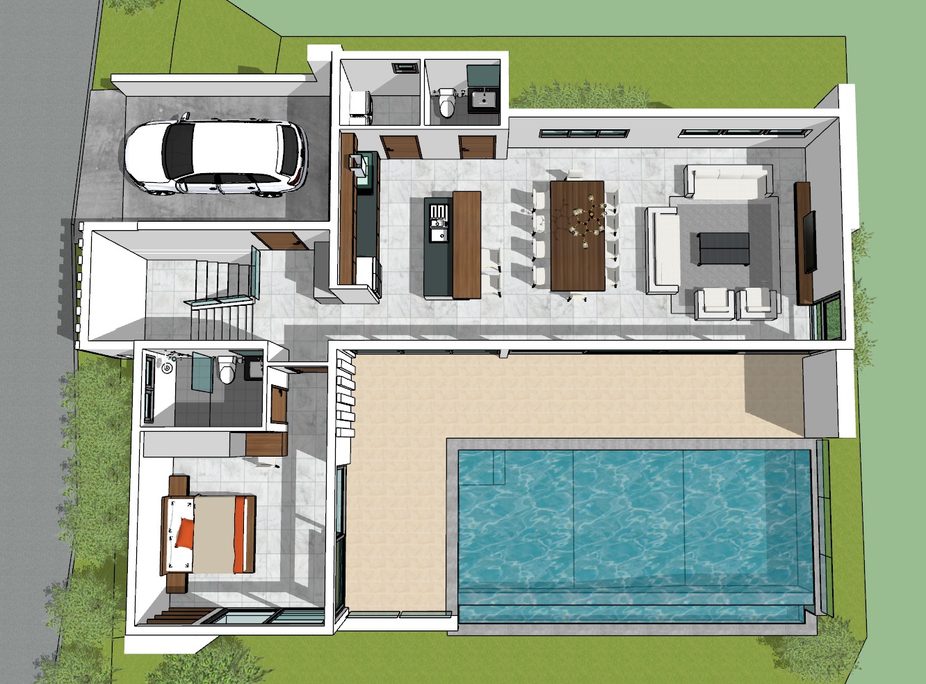 Horizon 32S – Off-plan 4 Bedroom Seaview Villa in Horizon Villa, Choeng Mon for sale: Horizon 32S – Off-plan 4 Bedroom Seaview Villa in Horizon Villa, Choeng Mon for sale