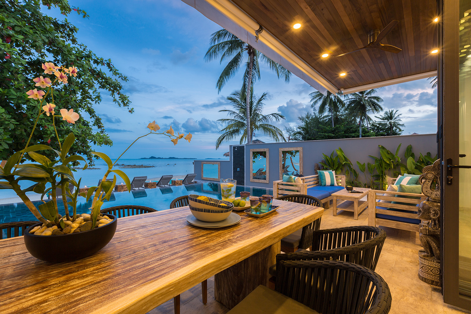 (SOLD) Villa Suma by Pavana – Luxurious 7 Bedroom Beachfront Villa in Laem Sor for sale