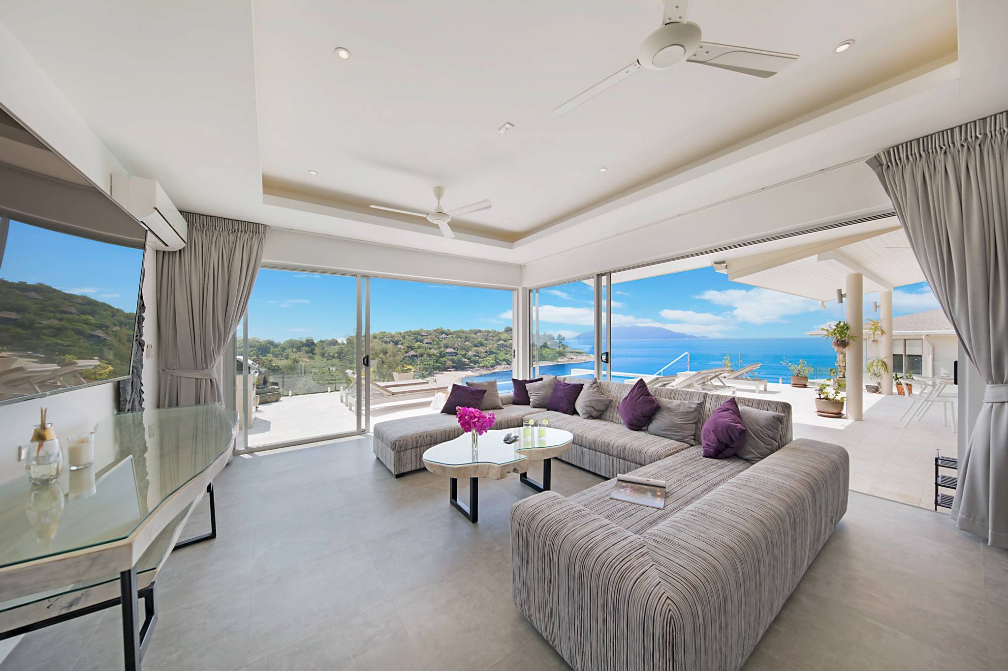 Villa BB8 - Spacious 5 Bedroom Detached Seaview Pool Villa in Bayside Luxury Villa, Samrong Bay for sale