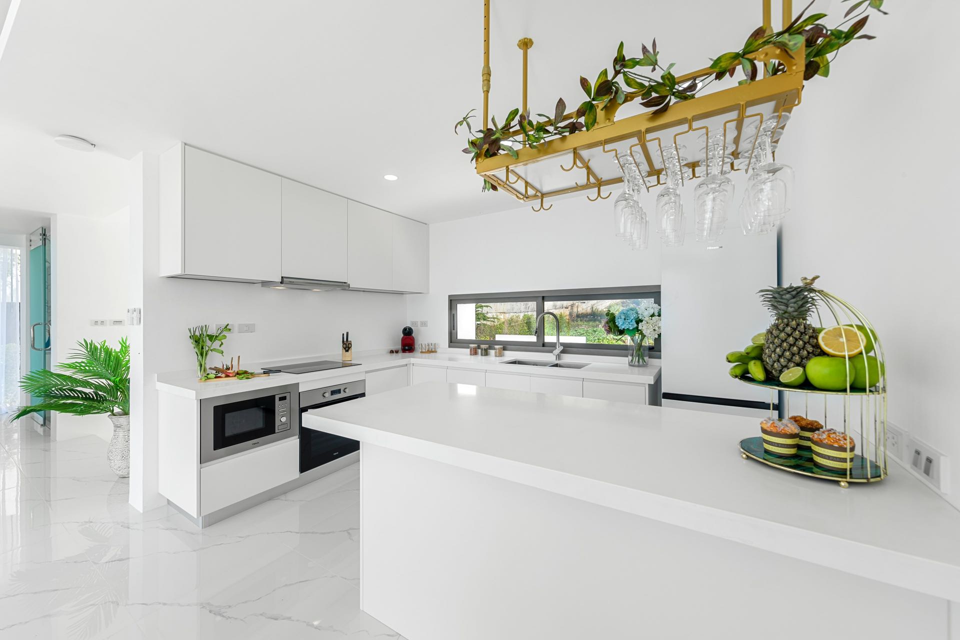 (SOLD) Urbane 3 Bedroom Semi-detached Seaview Pool Villa in Chaweng Noi for sale