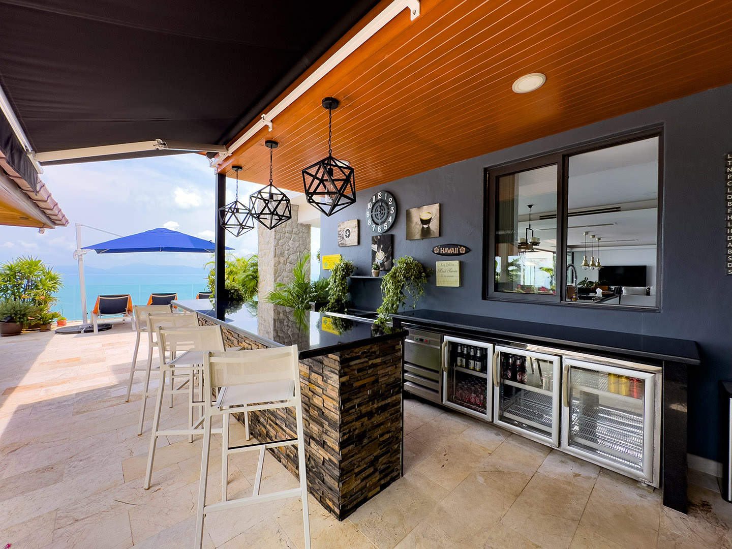 The Peak – Cliffside 5 Bedroom 6 Bathroom Seaview Villa in Bangpor for sale