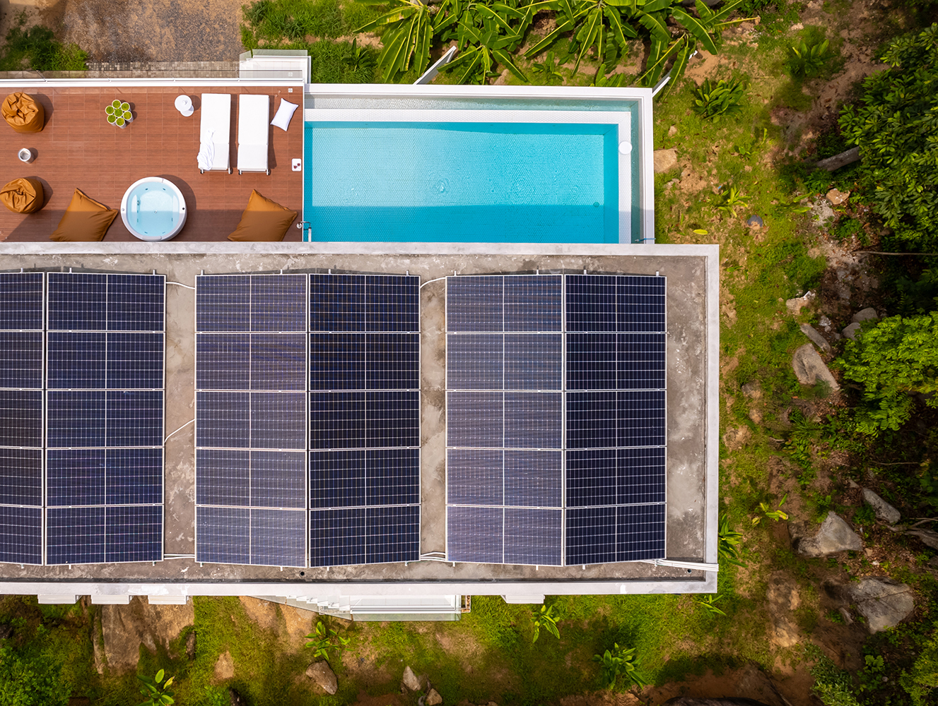 Minimalist 2 Bedroom Seaview Pool Villa with Expansion Potential in Chaweng Noi for sale