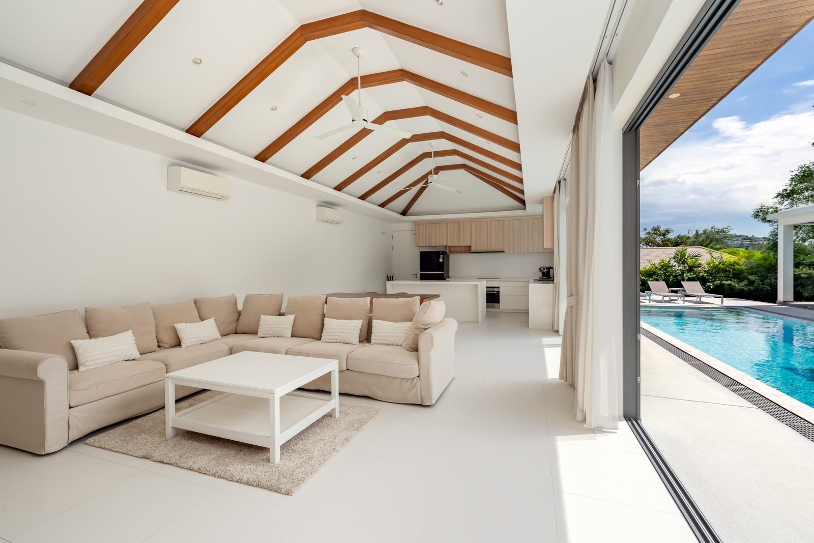 Hideaway Villa - Spacious 3 Bedroom Garden Pool Villa with Garden in Sunway Villas, Choeng Mon (A4) : 3 bedroom Villa A4 for sale in Sunway Villas, Choengmon Beach