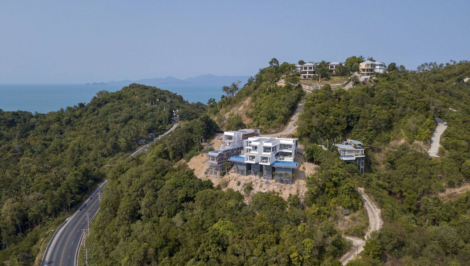 (SOLD) Unobstructed 180 sea view land plot for sale in Laem Yai mountain