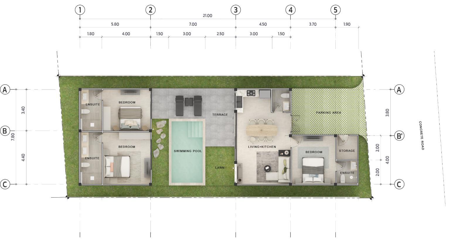 Luma by Hideaway – 3 Bedroom Garden Pool Villa in Bophut for sale: D:\WORK_SAMUI\SWS\objects\S0688