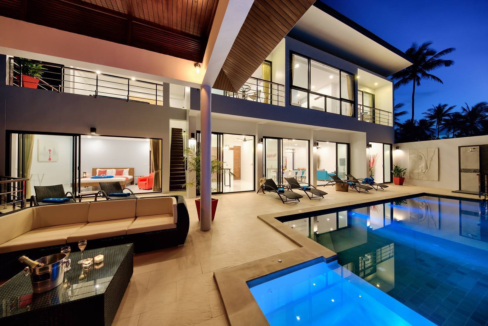 Alluring 4 Bedroom Seaview Pool Villa in Maenam for sale