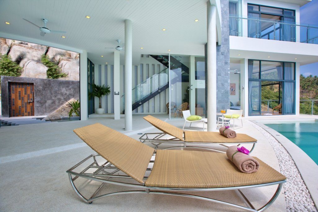 Villa Seawadee – Modern 4 Bedroom Seaview Pool Villa in Chaweng Noi for sale