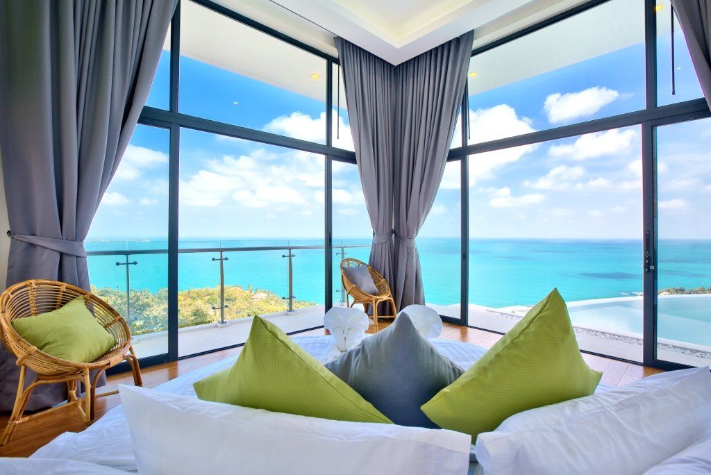 Villa Seawadee – Modern 4 Bedroom Seaview Pool Villa in Chaweng Noi for sale