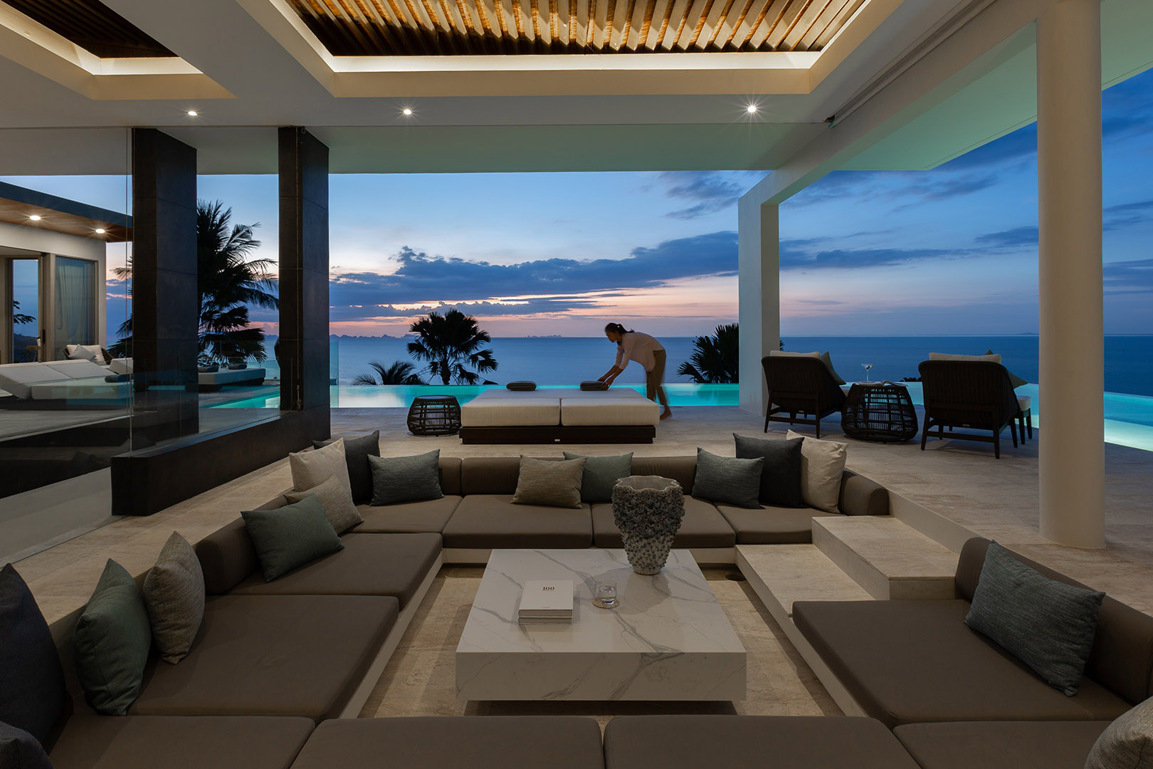 (SOLD) Villa Celadon – Captivating 5 Bedroom Seaview Pool Villa in Bangpor, Koh Samui