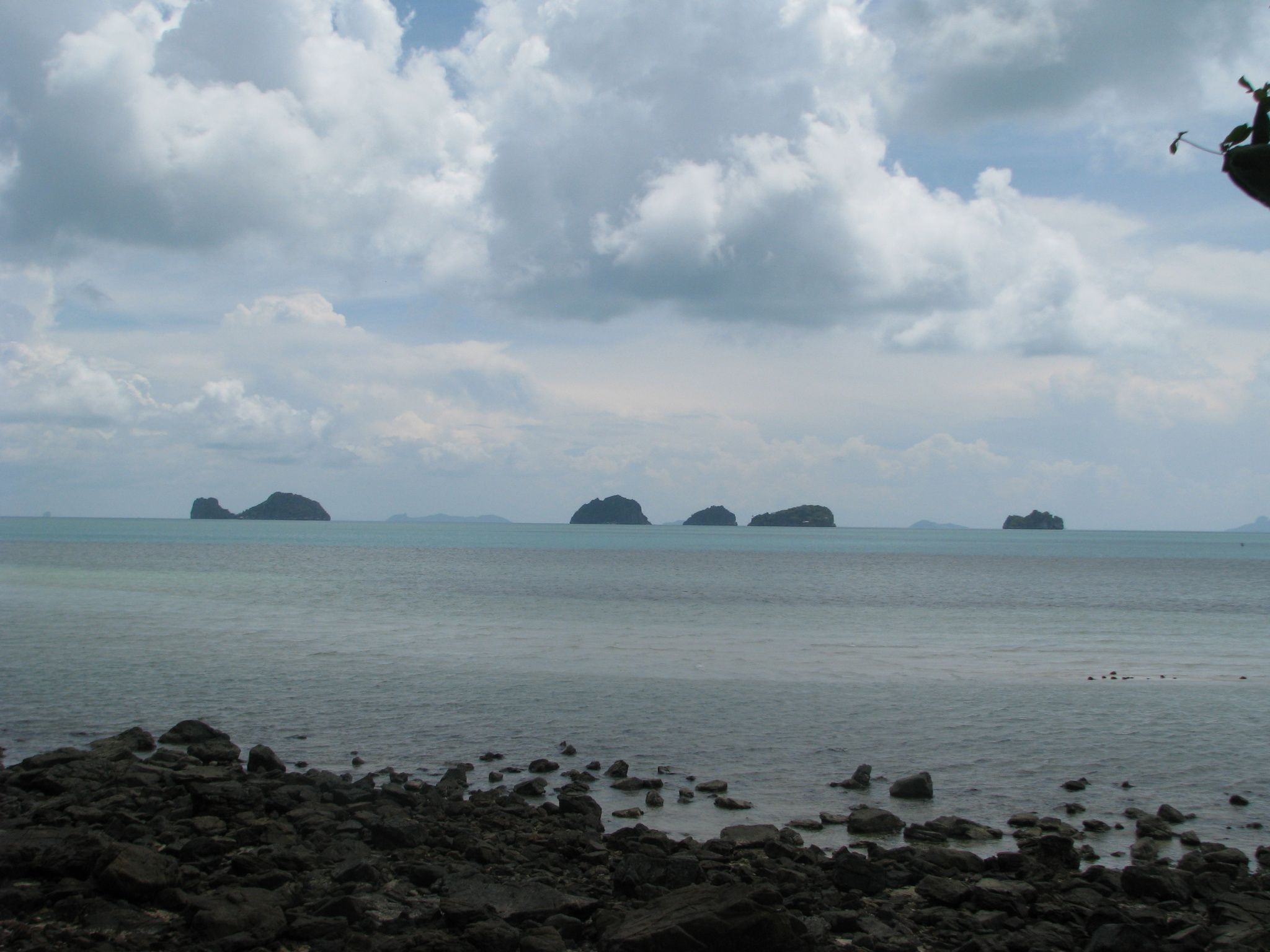 46 rai sea view land at Taling Ngam together with beach front.