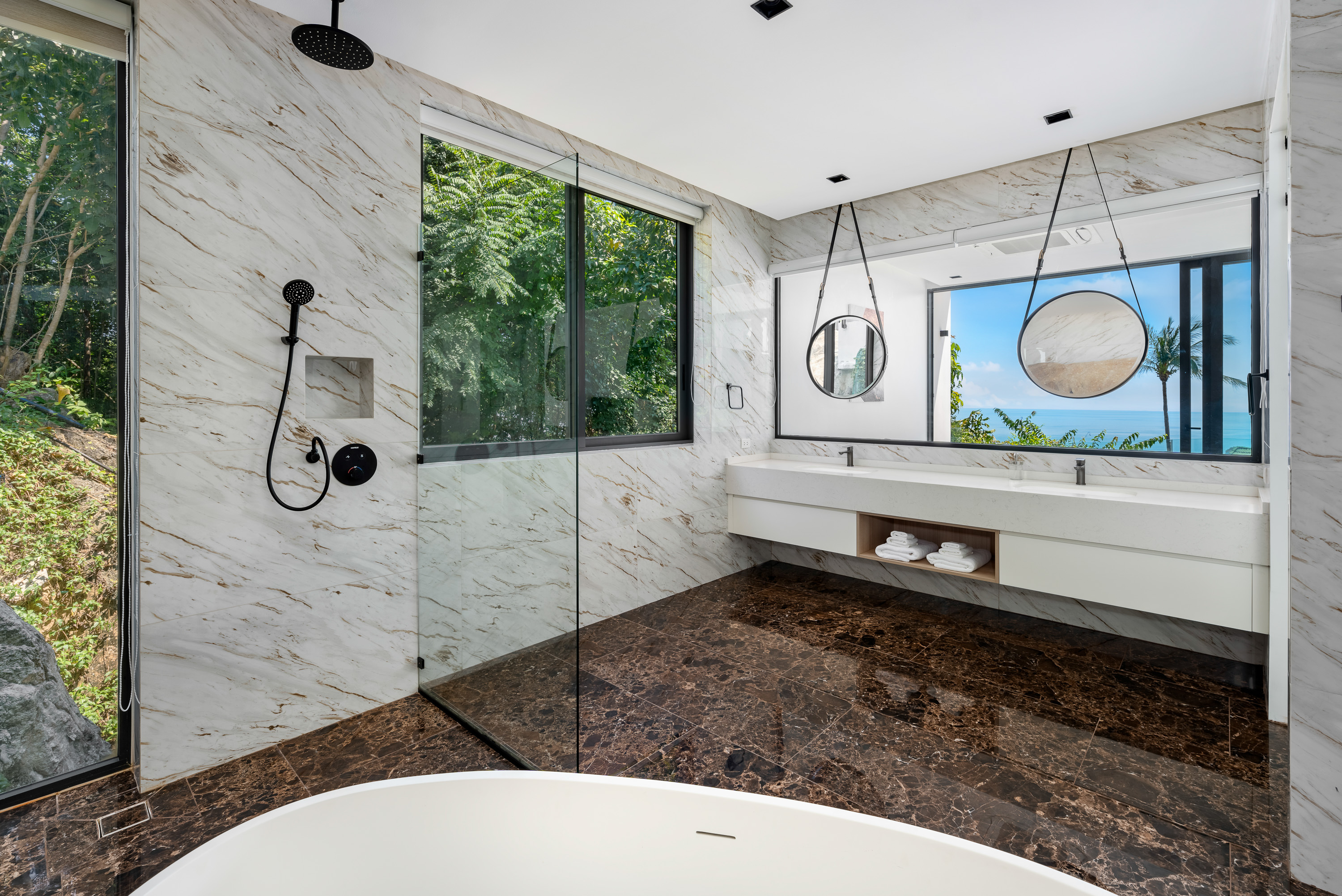 Villa Sea Stone - Masterpiece 3 Bedroom Seaview Pool Villa in Chaweng Noi: Villa Sea Stone — Masterpiece 3 Bedroom Seaview Pool Villa in Prestigious Chaweng Noi