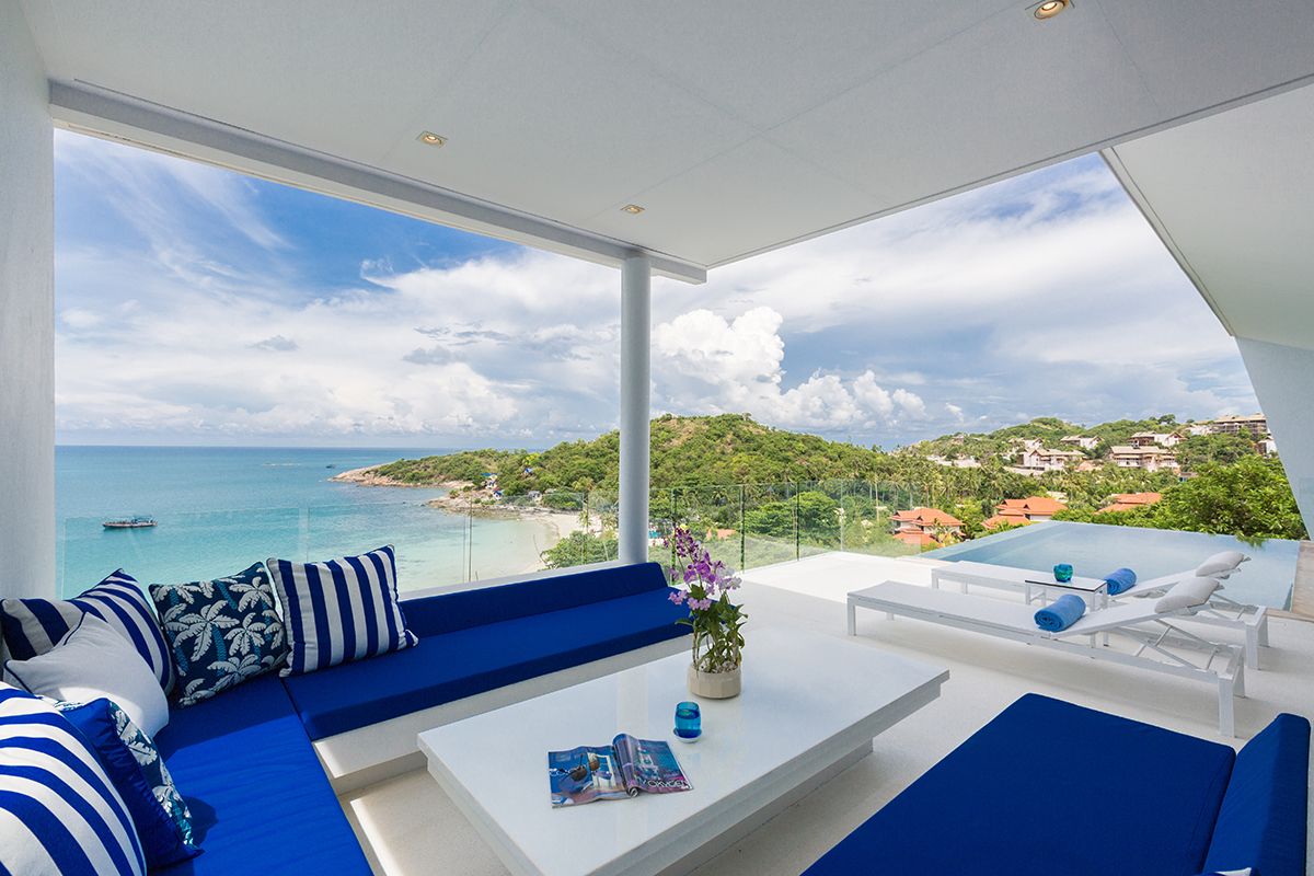 Villa Dahlia - Breathtaking 3+1 Bedroom Seaview Villa in Thongson Bay for sale