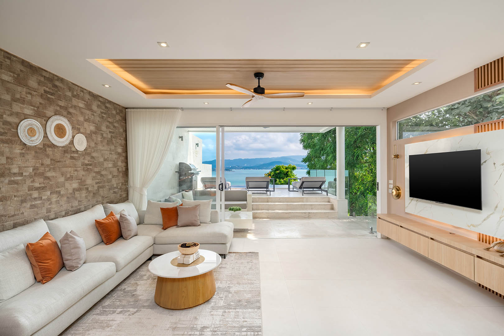 (PRICE REDUCED!) Villa Serenity – 4 Bedroom Seaview Duplex in Sunset Cove Plai Laem for sale: Villa Serenity – 4 Bedroom Seaview Duplex in Sunset Cove Plai Laem for sale