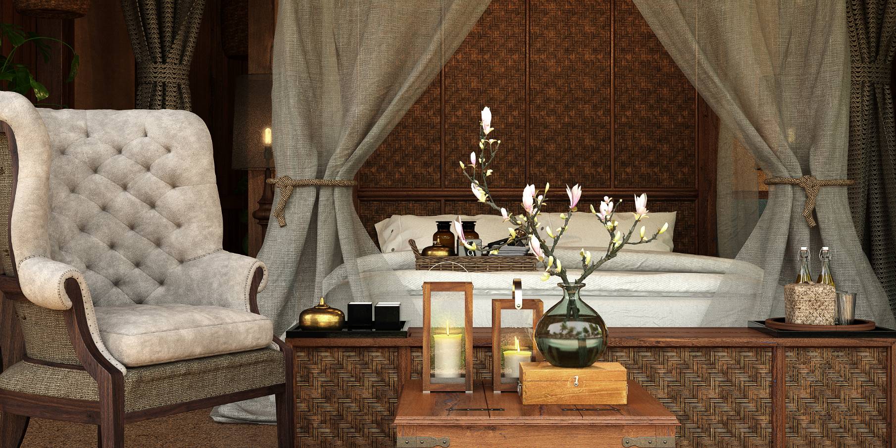 Kunkhao Tara Villas – Ecological 4 Bedroom Seaview Pool Villa in Bang Makham for sale