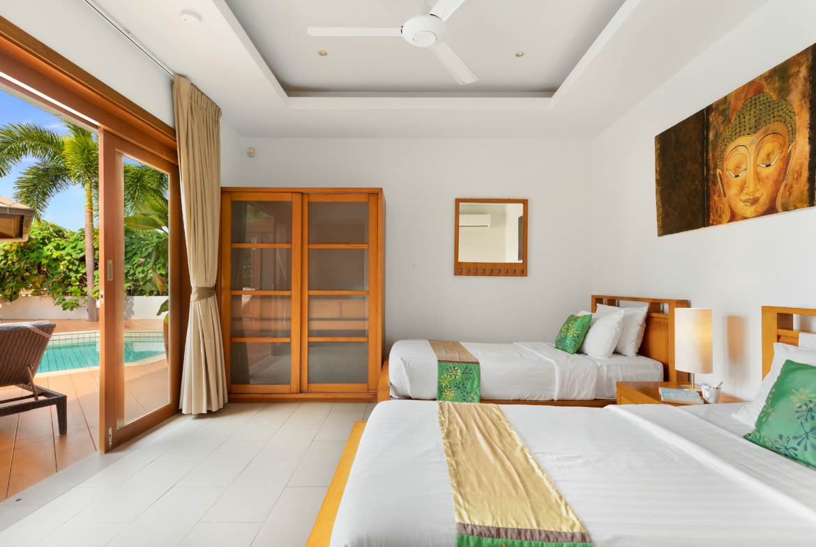 (PRICE REDUCED!) Villa Mai Tai – 3 Bedroom Garden Pool Villa in Horizon Villa, Choengmon for sale