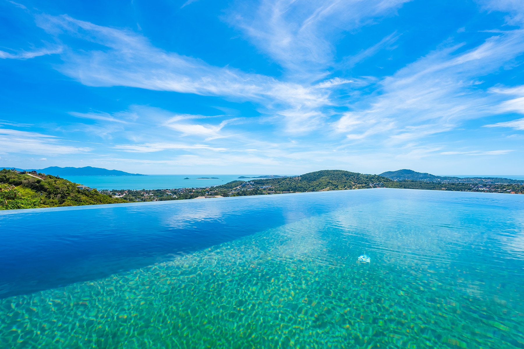 (SOLD) Enchanting 3 Bedroom Seaview Pool Villa in Bophut for sale