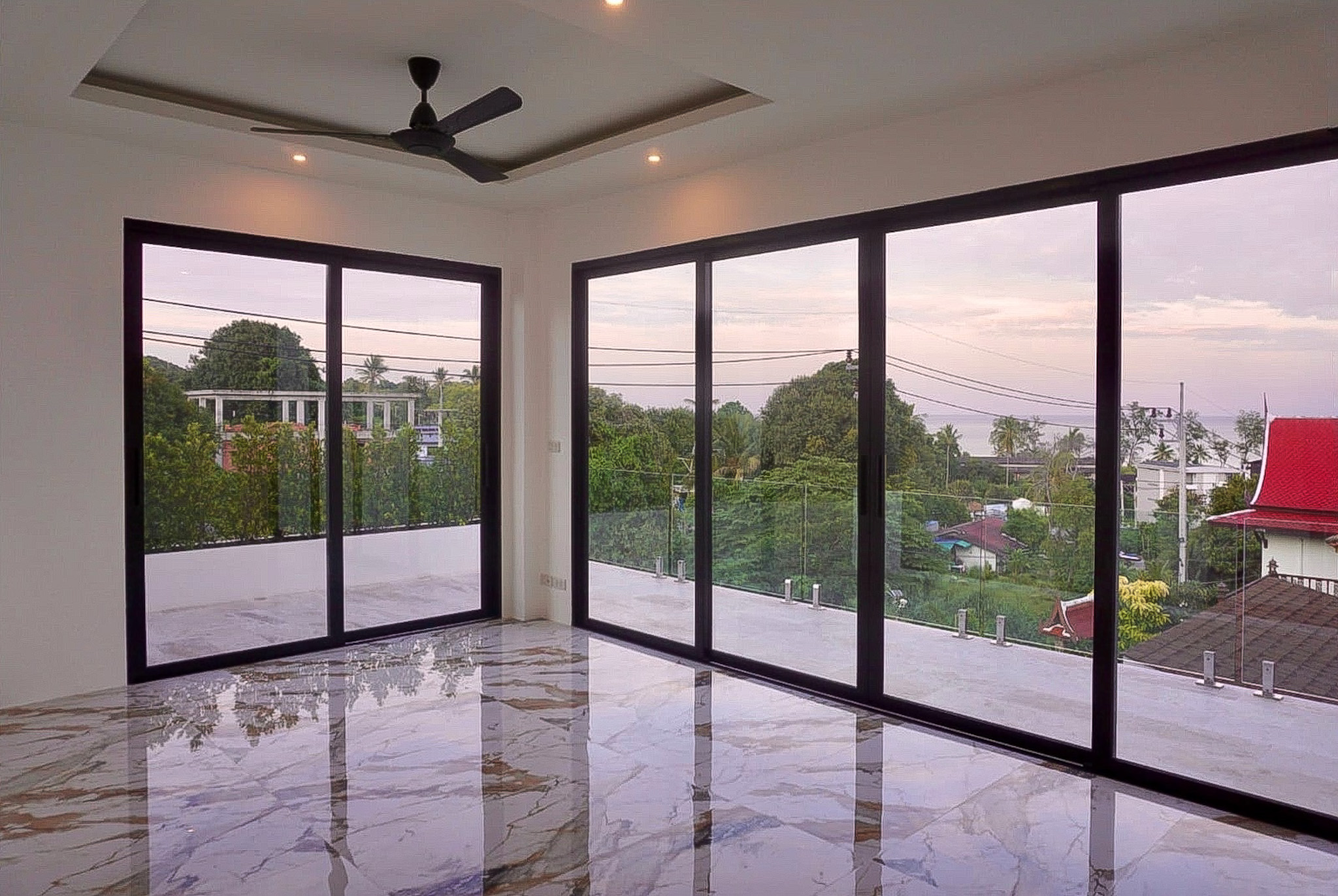 Villa Gabriela – Duplex Beachside Pool Villa with Partial Sea View in Choengmon for Sale