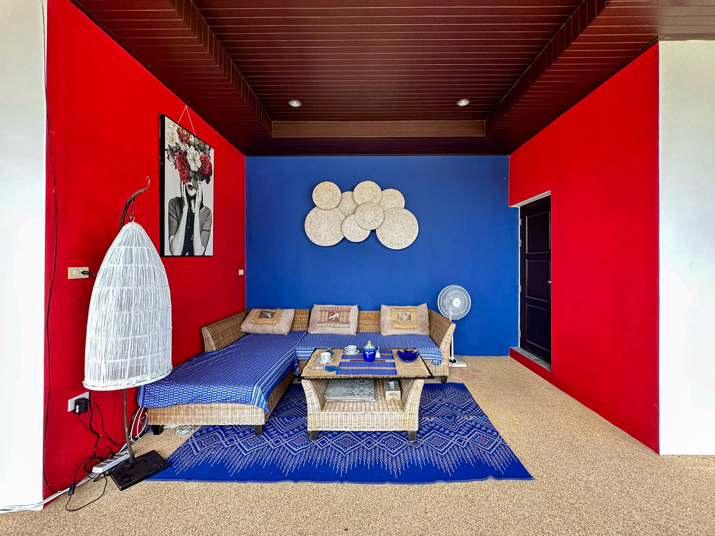 Comfortable 3 Bedroom Garden Pool Villa with 800 sqm land in Maenam for sale