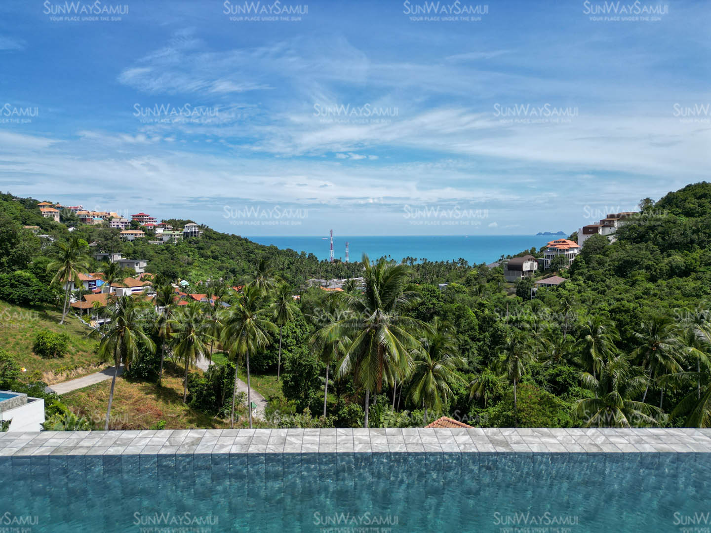 Villa AAA – Brand New 3+1 Bedroom Seaview Pool Villa in Bang Por for sale: Villa AAA – Brand New 3+1 Bedroom Seaview Pool Villa in Bang Por for sale