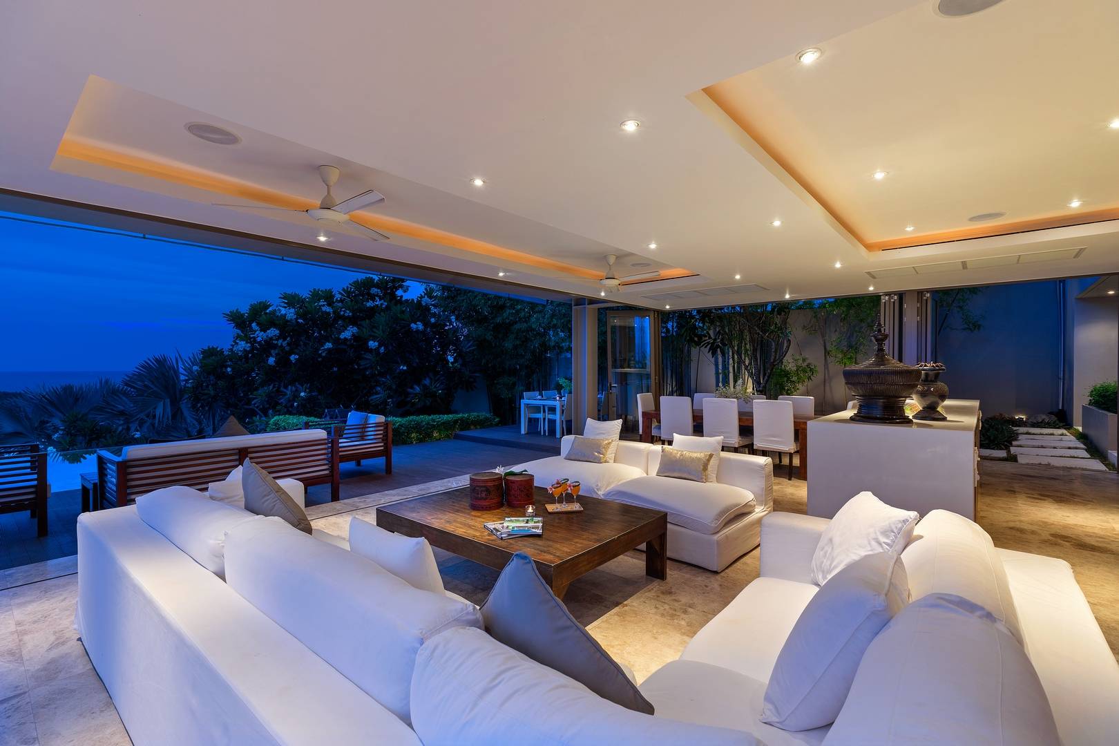 Napa Villa - Contemporary 4 Bedroom Seaview Pool Villa in North Chaweng for sale