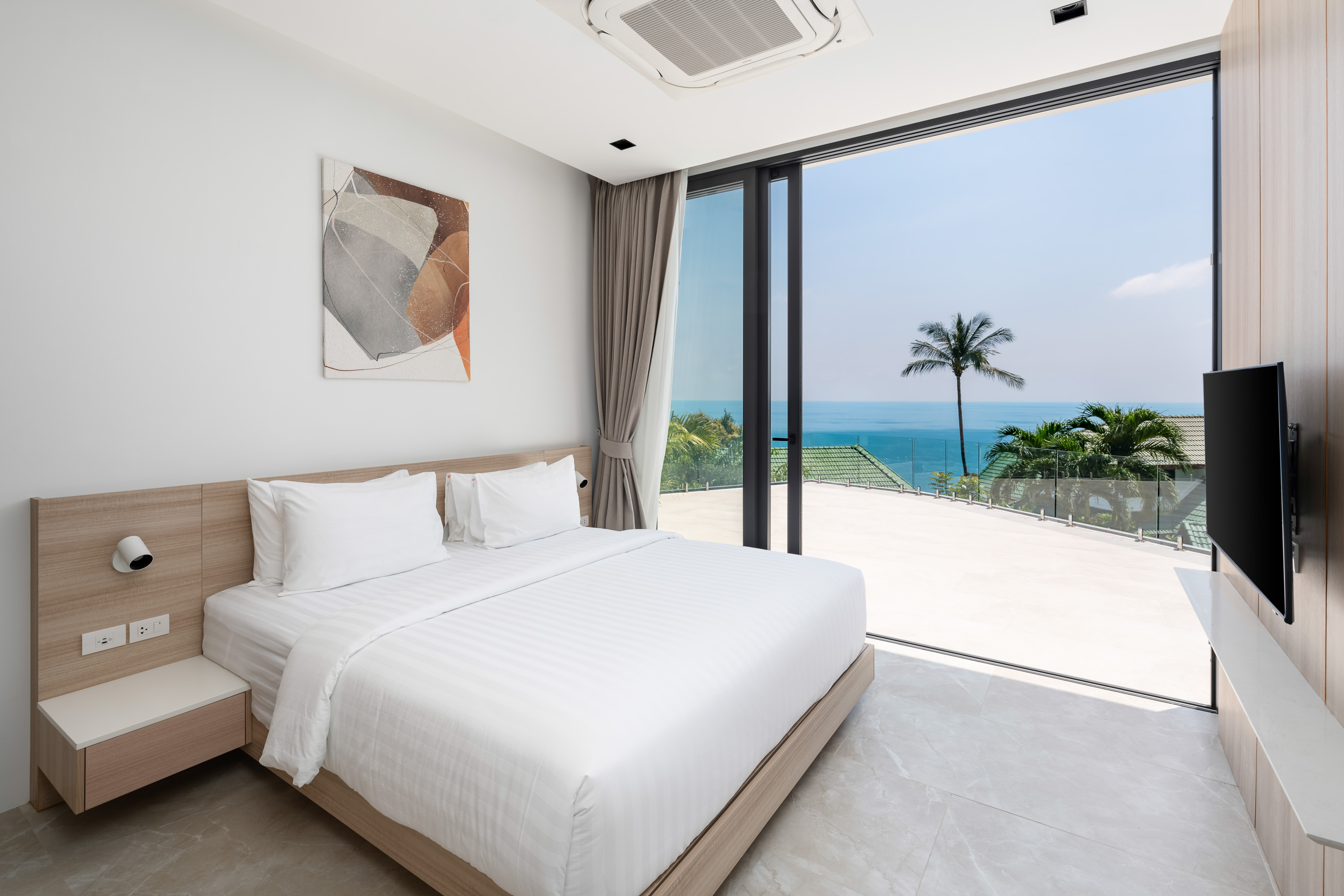 Villa Sea Stone - Masterpiece 3 Bedroom Seaview Pool Villa in Chaweng Noi: Villa Sea Stone — Masterpiece 3 Bedroom Seaview Pool Villa in Prestigious Chaweng Noi