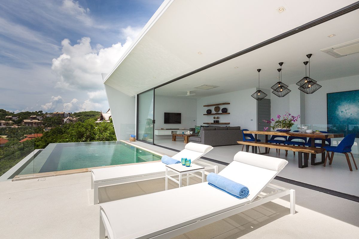 Villa Dahlia - Breathtaking 3+1 Bedroom Seaview Villa in Thongson Bay for sale