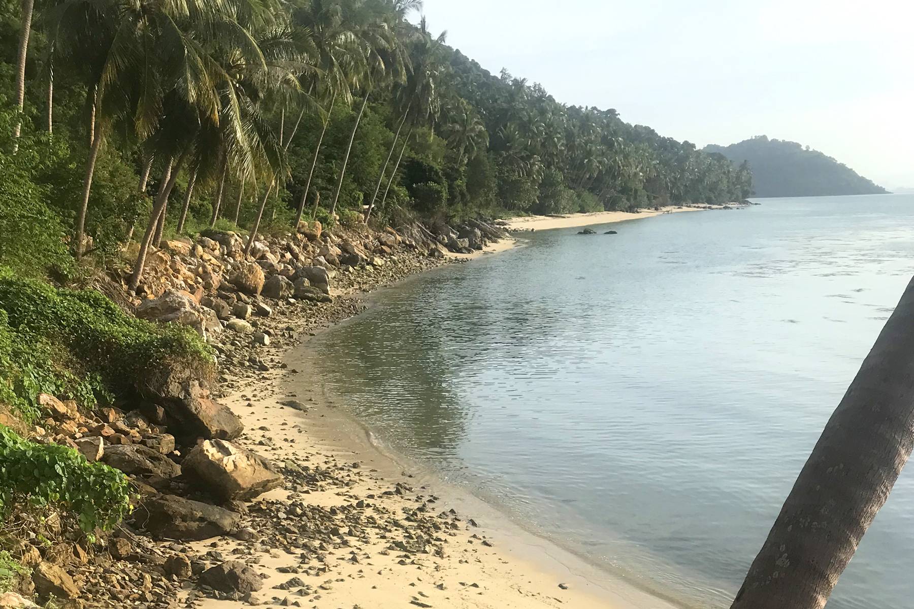 (SOLD) 4.3 Rai Beachfront land for sale in Taling Ngam