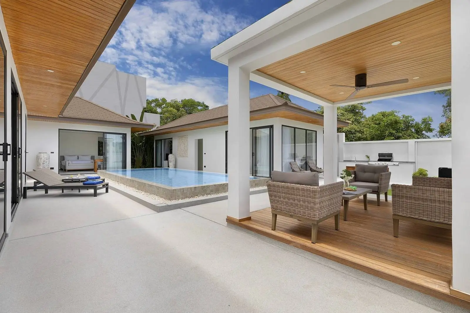 Villa Paradise - 3 Bedroom Garden Pool Villa with Garden in Sunway Villas, Choeng Mon (B3): Villa Paradise - 3 Bedroom Garden Pool Villa with Garden in Sunway Villas, Choeng Mon (B3)