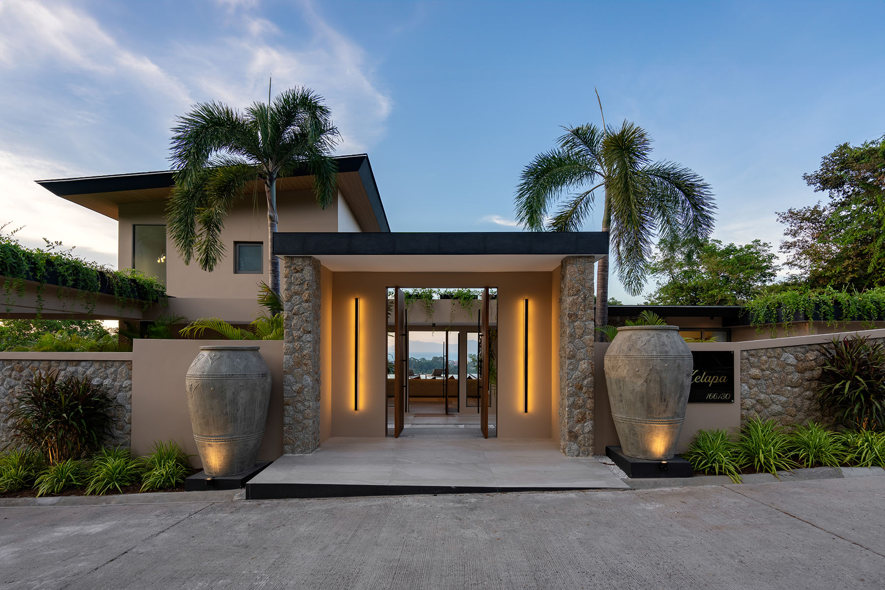 (SOLD) Villa Kelapa – Exquisite 4 Bedroom Seaview Pool Villa in Bophut for sale