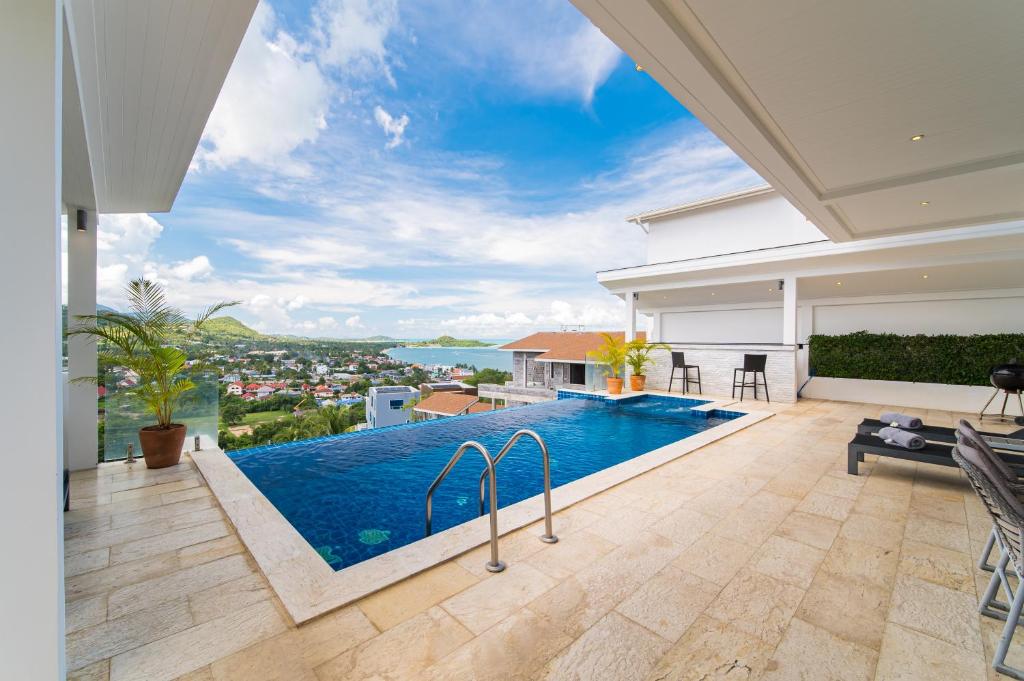 (SOLD) Villa Maria – 4 Bedroom Seaview Pool Villa in Fisherman’s Village Bophut for sale: Villa Maria – 4 Bedroom Seaview Pool Villa in Fisherman’s Village Bophut for sale