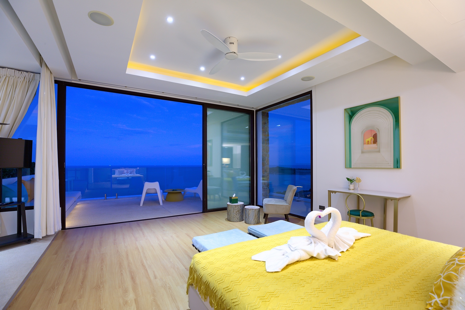 Villa Turquoise – Luxury 4 Bedroom Seaview Villa in North Chaweng for sale