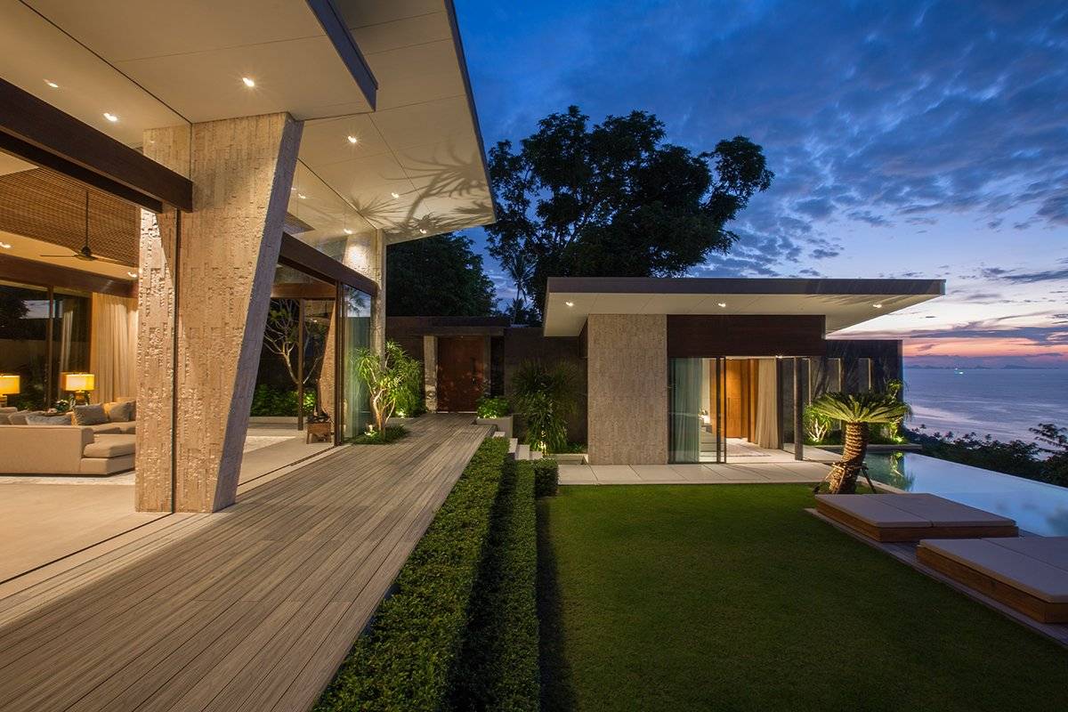 (SOLD) Villa Raku - World renowned designer four bedroom seaview villa for sale in Koh Samui