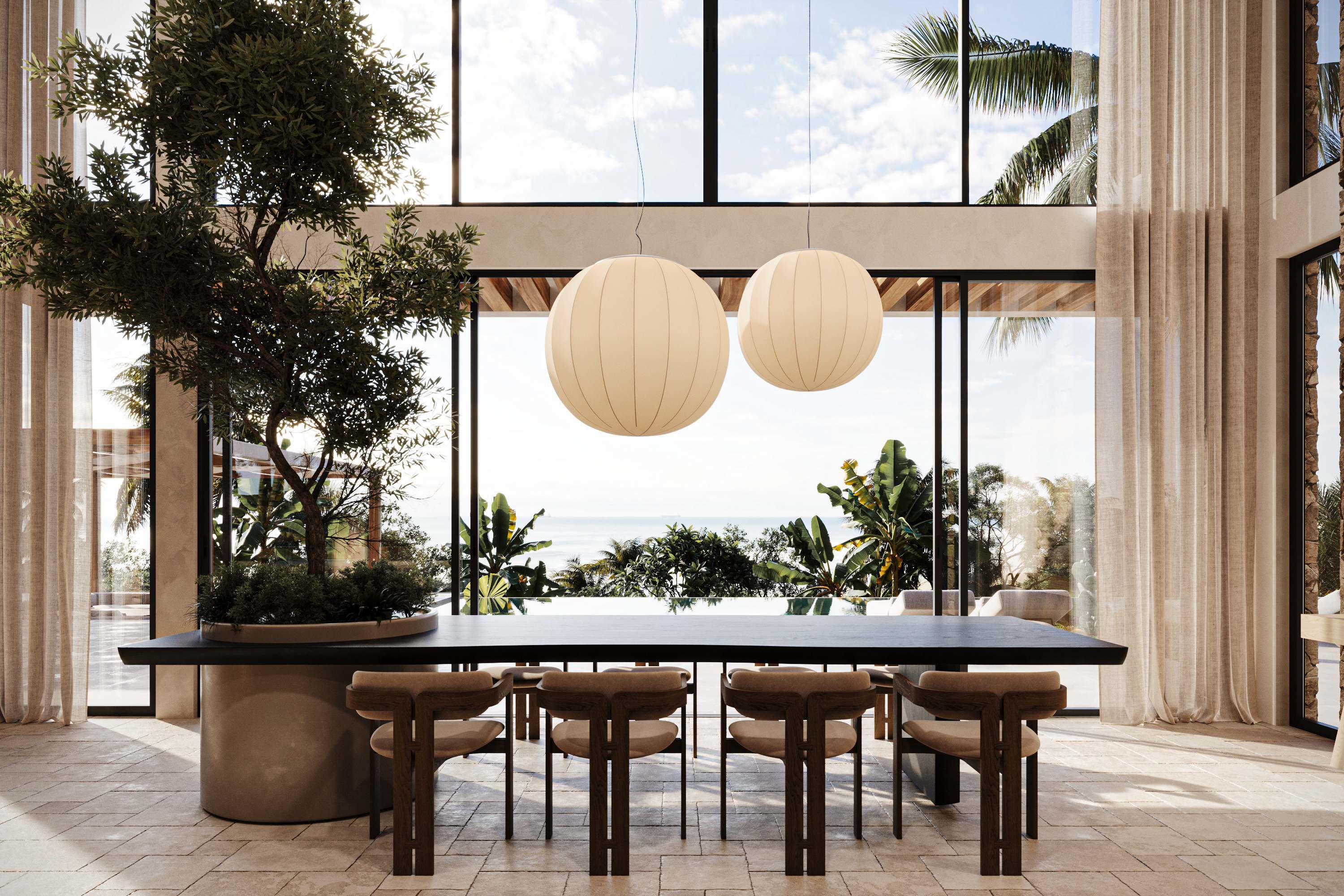 Jaya Villa – Luxurious Mediterranean 4 Bedroom Seaview Pool Villa in Chaweng 