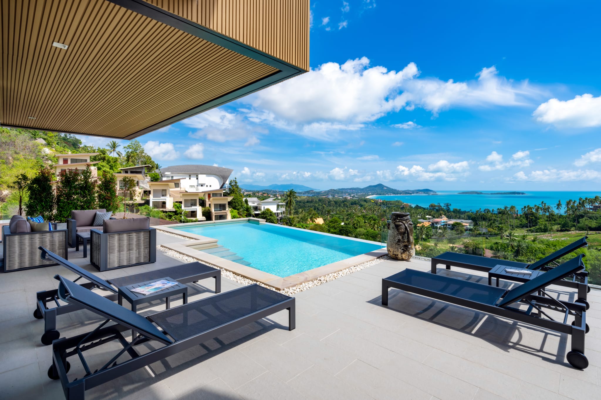 Verano Residence - Quality 3 Bedroom Seaview Pool Villa in Chaweng Noi for Sale