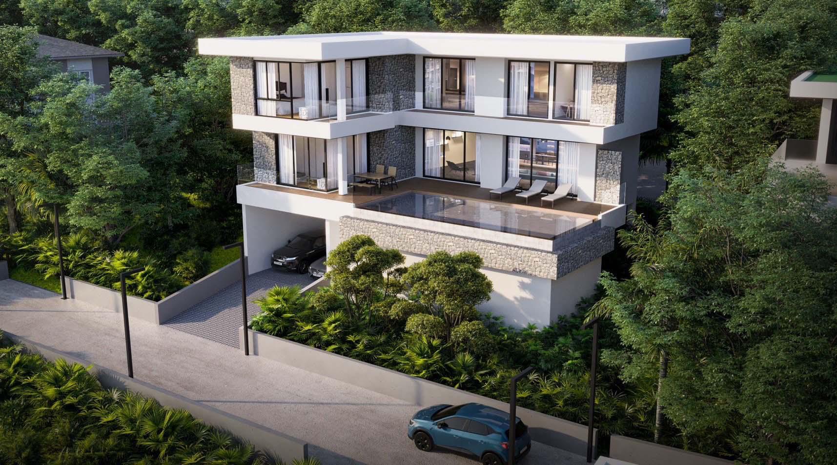 The Bay Pool Villas – 3 Bedroom Seaview Pool Villa in Big Buddha for sale