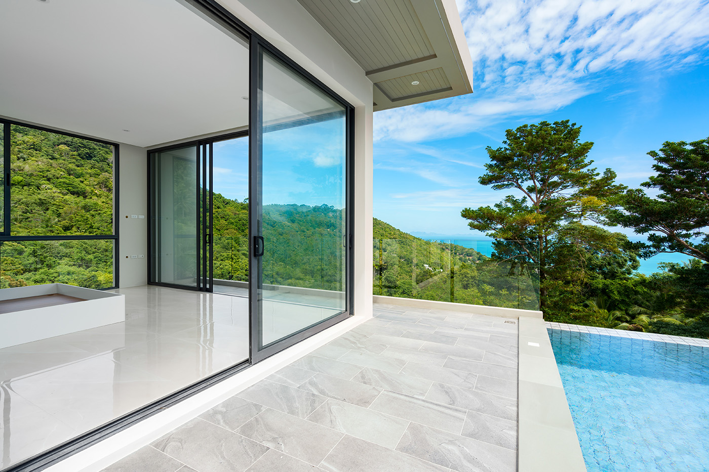 Brand-New 4 Bedroom Seaview Pool Villa in Bang Por for sale